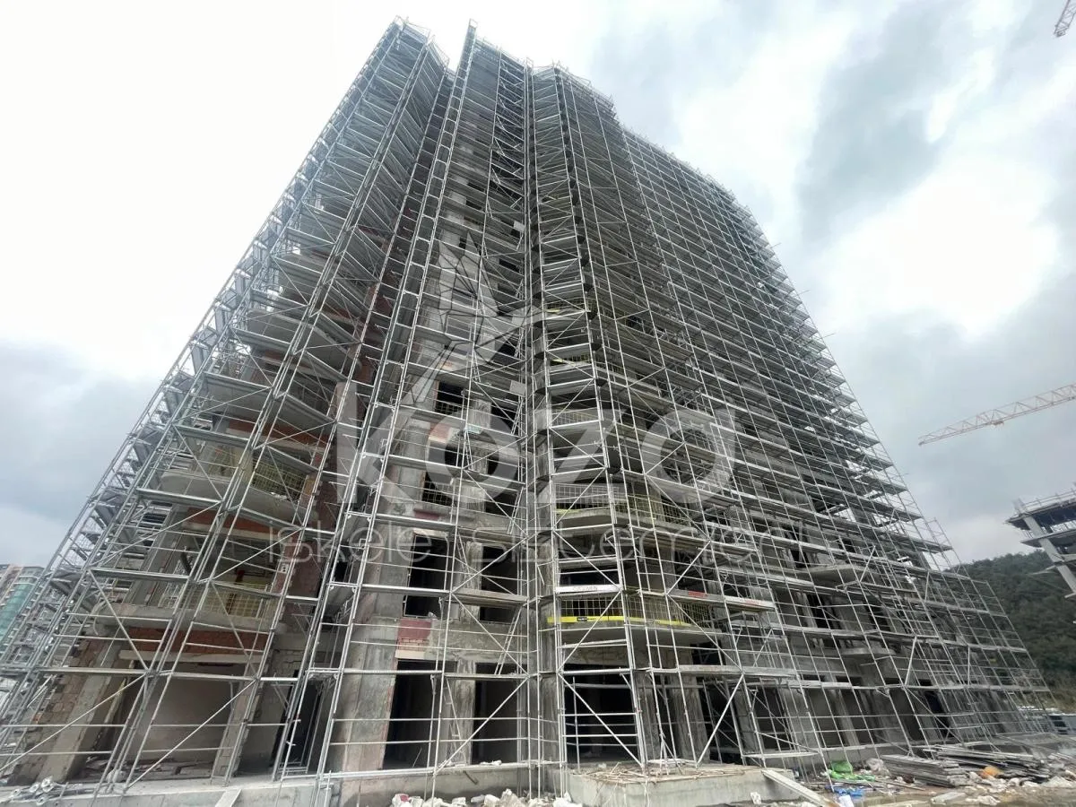KOZA scaffolding installation